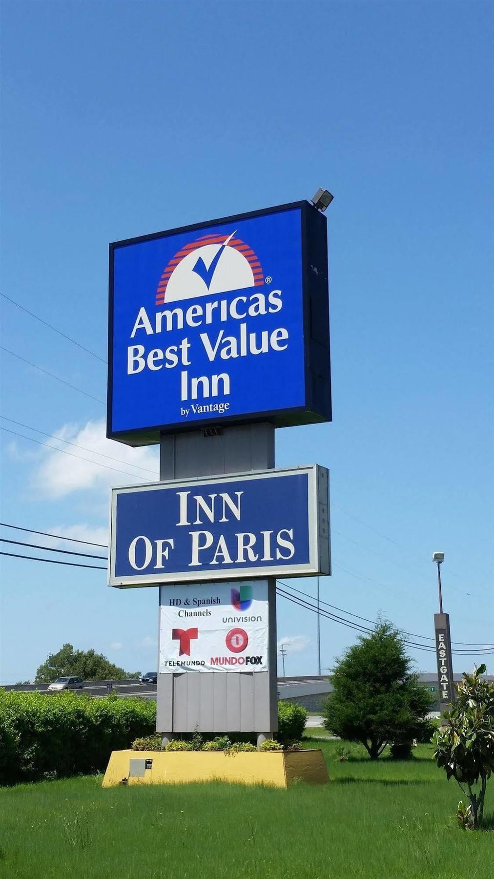 Americas Best Value Inn Paris Extérieur photo